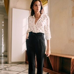 Sezane Austin trousers size 4 new with tag